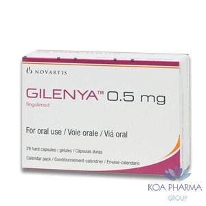GILENYA DE 0.5 MG CON 28 CAPS